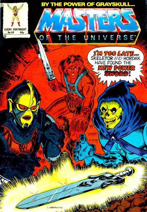 80s Masters Of The Universe Comic Cover Uk Masters Of The Universe