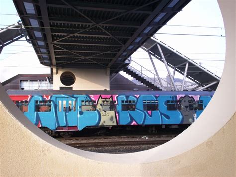 Whole Car Graffiti On Trains
