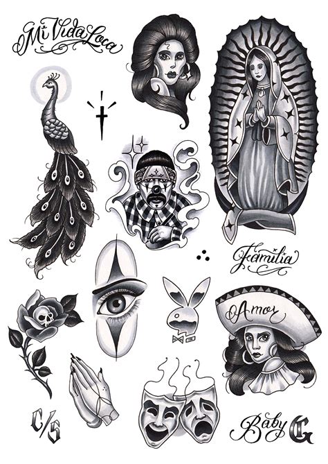 Top 136 Tatuajes Chicanos Diseños 7segmx