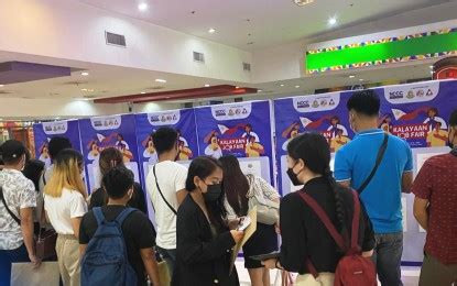 Kalayaan Job Fairs Attract Over K Job Seekers Dole Philippine News Agency