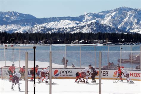 Bruins Lake Tahoe Video Nhl S 1st Outdoor Lake Tahoe Game Provides