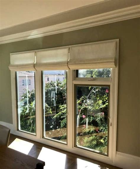 All About Roman Shades Living Room Shades Large Window Coverings