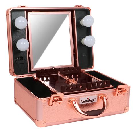 Makeup Box With Led Mirror 2023 Cool The Best List Of Makeup Box For