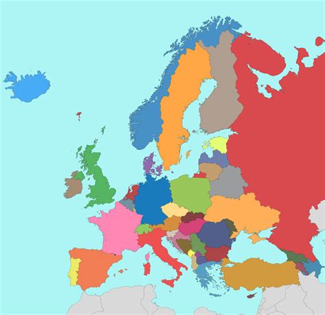 World Maps Library Complete Resources Europe Maps With Countries And