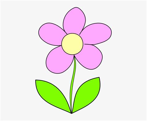 Cartoon Flower With Transparent Background Transparent Png 426x596