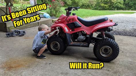 I Bought A 50cc Quad Thats Been Sitting For Years Youtube