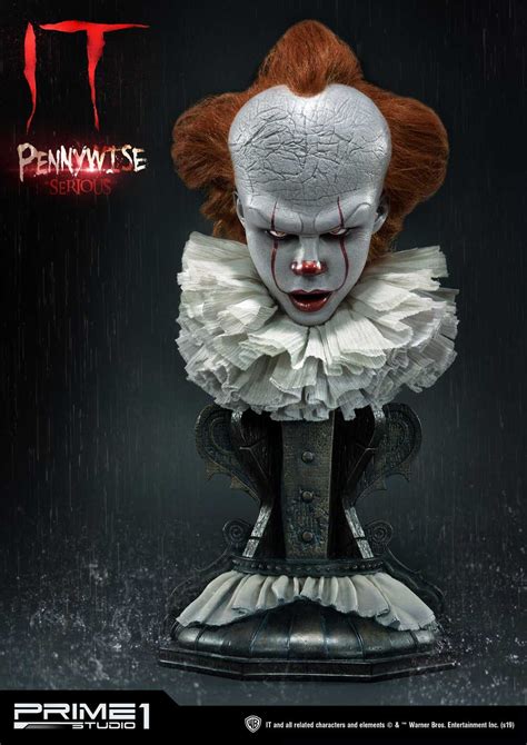 high definition bust  film pennywise head set  prime  studio