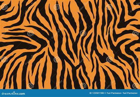 Tiger Stripes Seamless Wallpaper Vector Random Pattern Cartoondealer