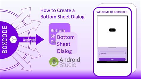 Android Bottom Sheet Dialog Android Studio Tutorial Boxcode 2023