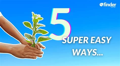 5 Super Easy Ways For A More Eco Friendly Home Finder
