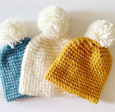Half Double Crochet Hat Pattern
