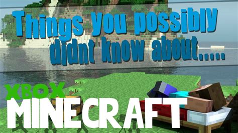 Things You Possibly Didnt Know About Minecraft Youtube
