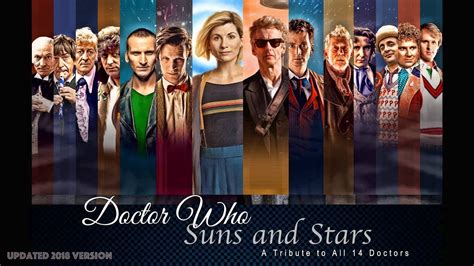 Doctor Who Suns And Stars A Tribute To All 14 Doctors 2018 Edition