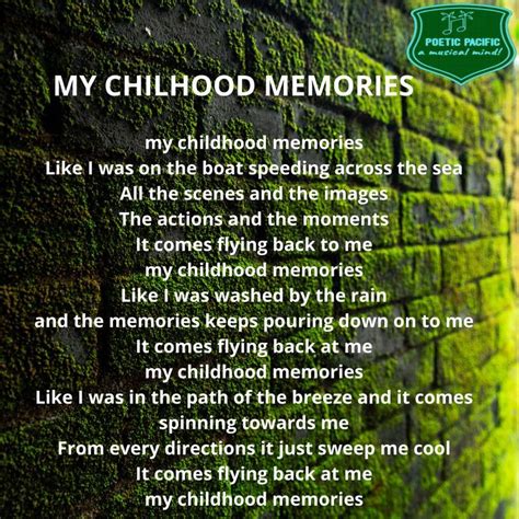 My Childhood Memories Childhood Memories Stories Childhood Memories