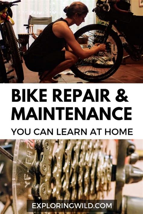 Essential Bike Repair And Maintenance You Can Do Yourself Exploring Wild