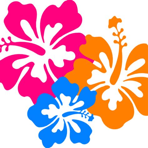 Download Hawaiian Border Clip Art Hawaiian Flower Clip Art Borders