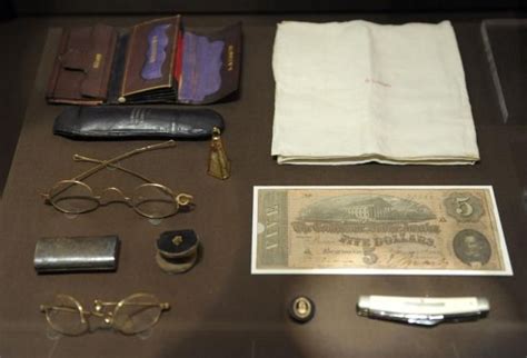 Items In Lincolns Pockets The Night He Was Assassinated Lincoln