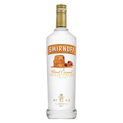It's made with equal parts of vodka, gin, tequila, rum and triple sec, plus lime, cola and plenty of ice. Smirnoff Kissed Caramel Vodka 1L : Target