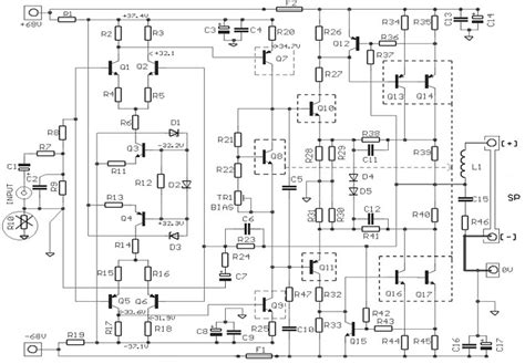 This is an ac to dc circuit diagram. Skema Rangkaian Power Amplifier 300 Watt | Muliatronik service televisi dan elektronik panggilan ...