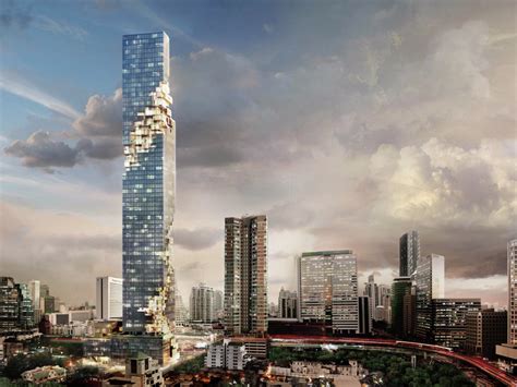 The New Tallest Building In Thailand Looks Like A Pixelated Image In