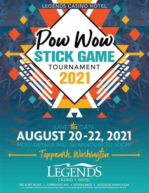 Pow Wow Stick Game Tournament 2021 - Pow Wow Calendar