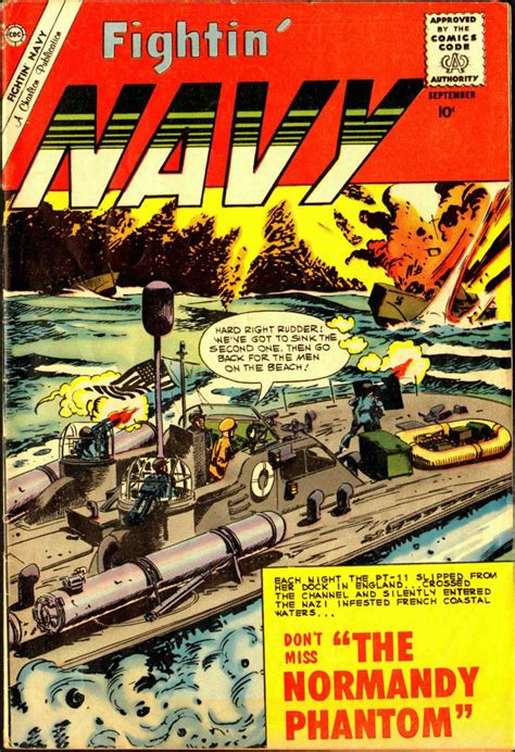 Fightin Navy 94 Charlton Comic Book Plus