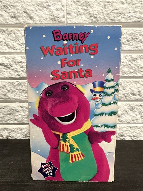 Barney Waiting For Santa Vhs Video Tape Vtg Grelly Us - vrogue.co
