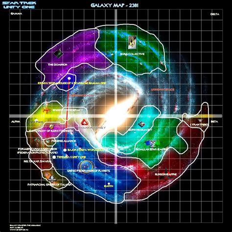 Star Trek Map Of Gamma Quadrant