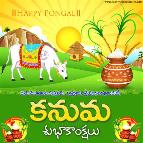 Kanuma Festival Wishes Quotes Greetings In Telugu For Whats App Dp