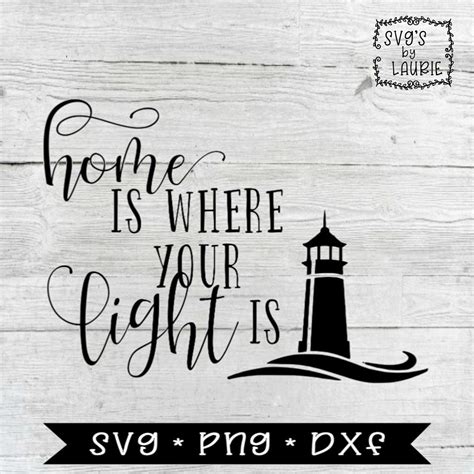 Download Home is where your light is SVG Faith SVG Inspirational ...