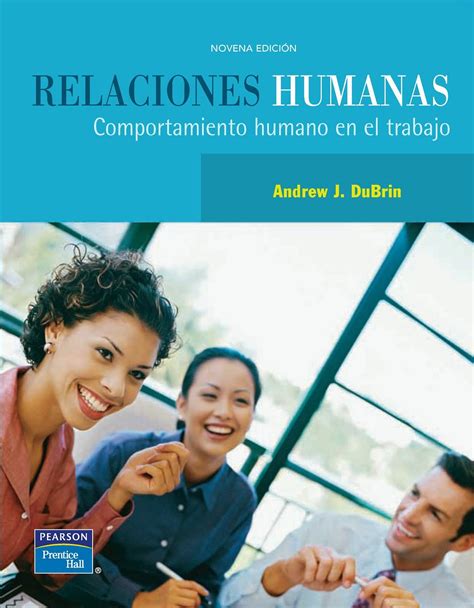 Librotecarios Relaciones Humanas Comportamiento Humano En El Trabajo 9a Ed