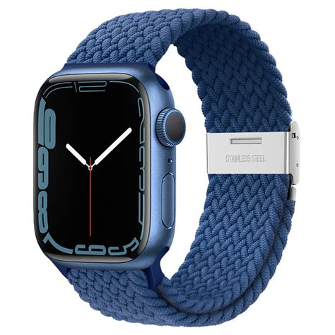 Stretchy Braided Loop Compatible With Apple Watch Bands 44mm 40mm 41mm