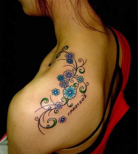 May Month Flower Tattoo