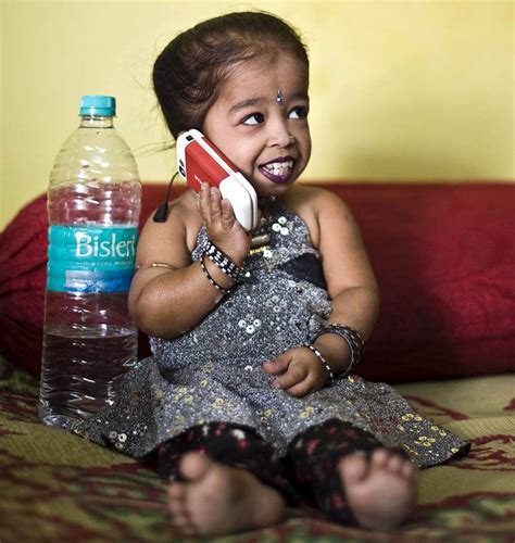 Jyoti Amge Of India Crowned Worlds Shortest Woman