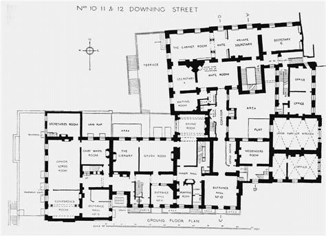 Houses Of State Downing Street Floor Plans London 10 Downing Street