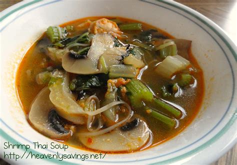 Easy To Make Shrimp Thai Soup