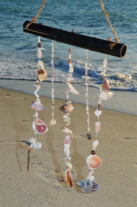 Shell Wind Chime Bamboo Gems Shell Wind Chimes Wind Chimes Chimes