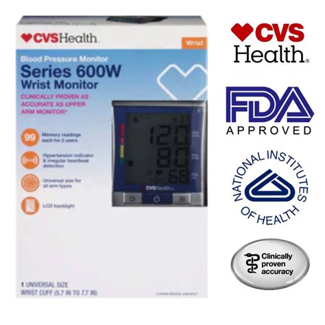 Cvs Health Advanced Wrist Blood Pressure Monitor Mintfabstore