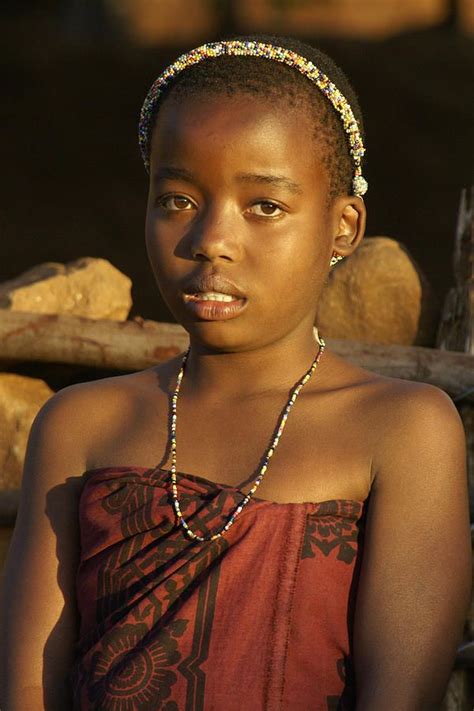 Africa Photograph Zulu Princess By Michele Burgess African Girl