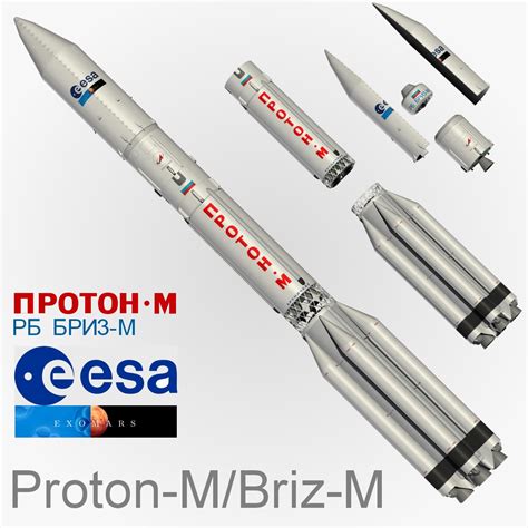 Proton Rocket Free 3d Model Obj Lwo Lws Free3d