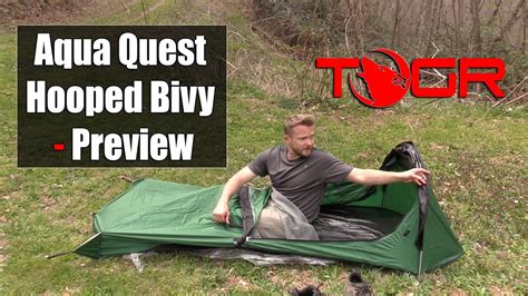 Lots Of Space Aqua Quest Hooped Bivy Preview Camping