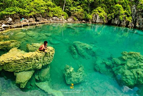 Palawan Corons Kayangan Lake Lakad Pilipinas