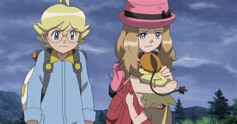 Bonnie Serena And Clemont Crying Movie Pokemon Pictures Anime Pokemon Kalos