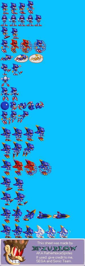 Custom Edited Sonic The Hedgehog Customs Metal Sonic