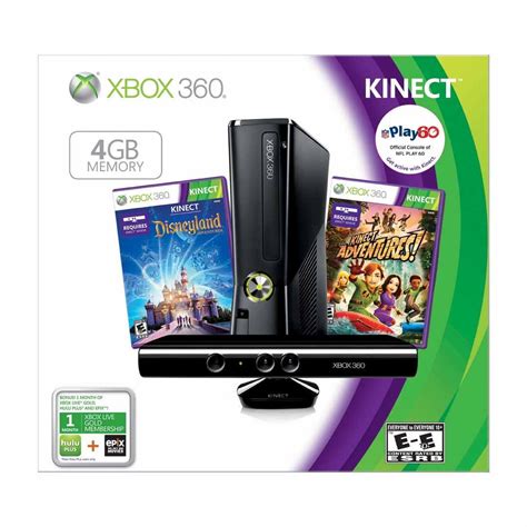 Xbox 360 4gb With Kinect Holiday Value Bundle Stretching