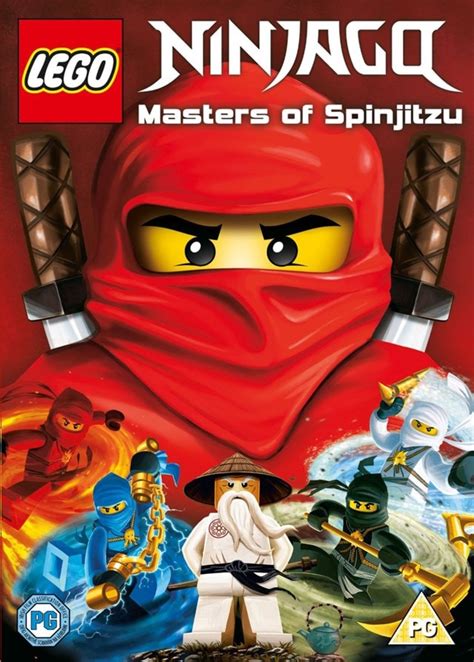 Lego Ninjago Masters Of Spinjitzu Dvd Free Shipping Over £20