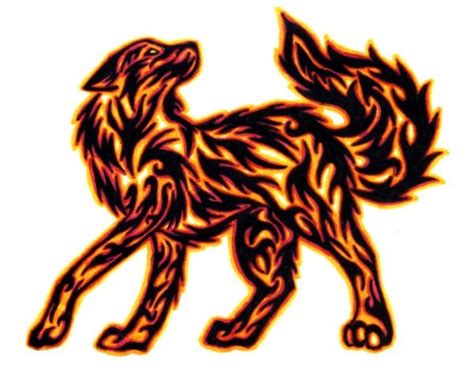 Fire Wolf By Vargablod On Deviantart