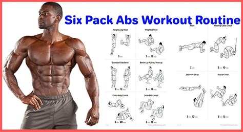 Six Pack Abs Ab Workout Men Ripped Abs Workout Abs Workout Routines