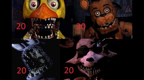 Five Nights At Freddys 2 20202020 Mode Completed Youtube