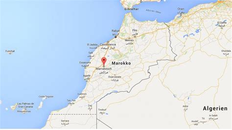 Marrakech Marruecos Mapa Marrakech En El Mapa Marruecos